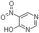 结构式 CAS# 219543-69-8, 5-硝基-4-羟基嘧啶