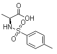 结构式 CAS# 21957-58-4, N-(4-甲基苯磺酰基)-L-丙氨酸