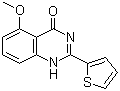 5-Methoxy-2-(2-thienyl)-4(1H)-quinazolinone molecular structure (CAS 219773-53-2)