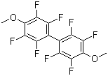 structure of CAS# 2200-71-7, 2,2',3,3',5,5',6,6'-Octafluoro-4,4'-dimethoxy-1,1'-biphenyl;NSC 97033