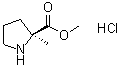 2-Methyl-L-proline methyl ester hydrochloride molecular structure (CAS 220060-08-2)
