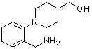 结构式 CAS# 220060-79-7, 1-[2-(氨基甲基)苯基]-4-哌啶基]甲醇
