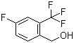 结构式 CAS# 220227-29-2, 4-氟-2-(三氟甲基)苄醇; 4-氟-2-(三氟甲基)苯甲醇