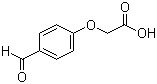 4-Formylphenoxyacetic acid molecular structure (CAS 22042-71-3)