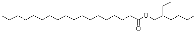 2-Ethylhexyl stearate molecular structure (CAS 22047-49-0)