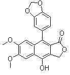 Diphyllin molecular structure (CAS 22055-22-7)