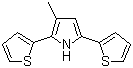 3-Methyl-2,5-dithienylpyrrole molecular structure (CAS 220655-13-0)