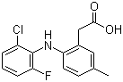 Lumiracoxib molecular structure (CAS 220991-20-8)