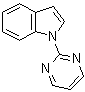 N-(2-Pyrimidinyl)indole molecular structure (CAS 221044-05-9)