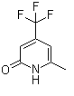 6-Methyl-4-(trifluoromethyl)-2(1H)-pyridinone molecular structure (CAS 22123-19-9)