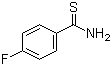 4-Fluorothiobenzamide molecular structure (CAS 22179-72-2)