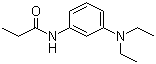 N-[3-(Diethylamino)phenyl]propionamide molecular structure (CAS 22185-75-7)