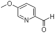 5-Methoxypyridine-2-carboxaldehyde molecular structure (CAS 22187-96-8)