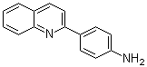 结构式 CAS# 22191-97-5, 2-(4-氨基苯基)喹啉