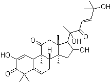 葫芦素分子结构 (CAS 2222-07-3)