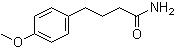 4-Methoxybenzenebutanamide molecular structure (CAS 2222-15-3)
