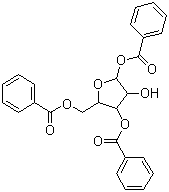 1,3,5-Tri-O-benzoyl-D-ribofuranose molecular structure (CAS 22224-41-5)