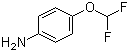 structure of CAS# 22236-10-8, 4-(Difluoromethoxy)aniline