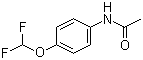 结构式 CAS# 22236-11-9, N-(4-二氟甲氧基苯基)乙酰胺