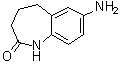 7-Amino-1,3,4,5-tetrahydrobenzo[b]azepin-2-one molecular structure (CAS 22245-92-7)