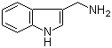 structure of CAS# 22259-53-6, 1H-Indole-3-methanamine;3-(Aminomethyl)-indole; 1-(1H-Indol-3-yl)methanamine; 3-(Aminomethyl)indole; 3-Indoylmethanamine; Indole-3-methanamine