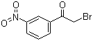 3-Nitrophenacylbromide molecular structure (CAS 2227-64-7)