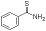 Benzenecarbothioamide molecular structure (CAS 2227-79-4)