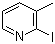 2-Iodo-3-methylpyridine molecular structure (CAS 22282-58-2)