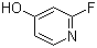 2-Fluoro-4-hydroxypyridine molecular structure (CAS 22282-69-5)