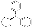 结构式 CAS# 22348-31-8, (R)-(+)-2-(二苯甲基)吡咯烷
