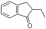 结构式 CAS# 22351-56-0, 2-乙基-1-茚满酮