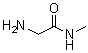 结构式 CAS# 22356-89-4, 2-氨基-N-甲基乙酰胺