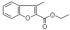 3-甲基苯并呋喃-2-羧酸乙酯分子结构 (CAS 22367-82-4)