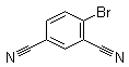 structure of CAS# 22433-89-2, 4-Bromo-1,3-benzenedicarbonitrile;4-Bromoisophthalonitrile