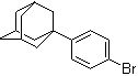 结构式 CAS# 2245-43-4, 1-(4-溴苯基)金刚烷