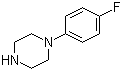 1-(4-氟苯基)哌嗪分子结构 (CAS 2252-63-3)
