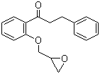 structure of CAS# 22525-95-7, 2'-(Oxiranylmethoxy)-3-phenylpropiophenon;2'-(2,3-Epoxypropoxy)-3-phenyl propiophenone
