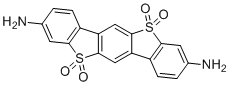 structure of CAS# 2253969-12-7, 3,9-Diamino-benzo[1,2-b:4,5-b']bis[1]benzothiophene-5,5,11,11-tetraoxide