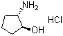 structure of CAS# 225791-13-9, cis-(1S,2R)-2-Aminocyclopentanol hydrochloride