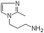 structure of CAS# 2258-21-1, 2-Methyl-1H-imidazole-1-propanamine