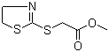 2-[(4,5-Dihydro-2-thiazolyl)thio]acetic acid methyl ester molecular structure (CAS 22623-64-9)