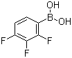structure of CAS# 226396-32-3, 2,3,4-Trifluorophenylboronic acid;2,3,4-Trifluorobenzeneboronic acid
