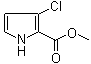 结构式 CAS# 226410-00-0, 3-氯-1H-吡咯-2-羧酸甲酯