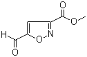 结构式 CAS# 22667-21-6, 5-甲酰基异恶唑-3-甲酸甲酯