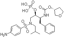 Fosamprenavir molecular structure (CAS 226700-79-4)