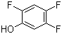 structure of CAS# 2268-16-8, 2,4,5-Trifluorophenol