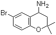 4-Amino-6-bromo-3,4-dihydro-2,2-dimethyl-2H-1-benzopyran molecular structure (CAS 226922-92-5)