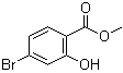 4-溴-2-羟基苯甲酸甲酯分子结构 (CAS 22717-56-2)
