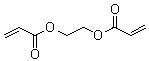 乙二醇二丙烯酸酯分子结构 (CAS 2274-11-5)