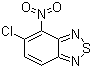 结构式 CAS# 2274-89-7, 5-氯-4-硝基-2,1,3-苯并噻二唑